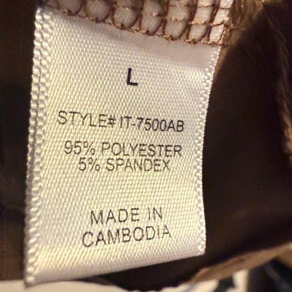 Zenana Outfitters Brown Ruffle Sleeve Blouse - Picture 4 of 6